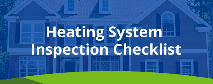 Heating System Inspection Checklist 3852