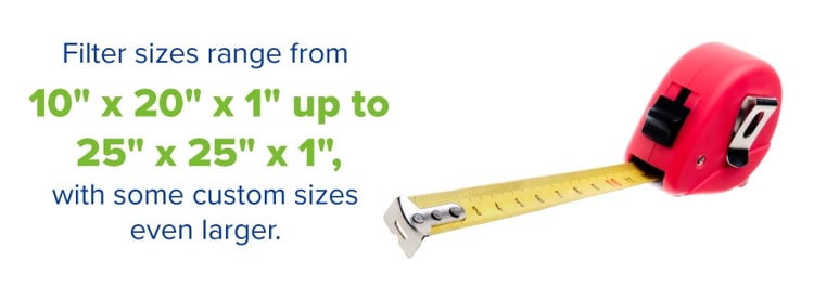 FILTER SIZES