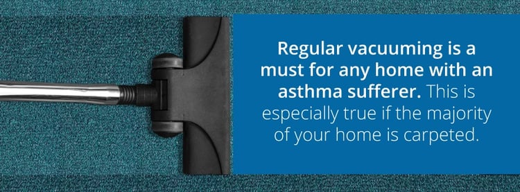 asthma vacuum