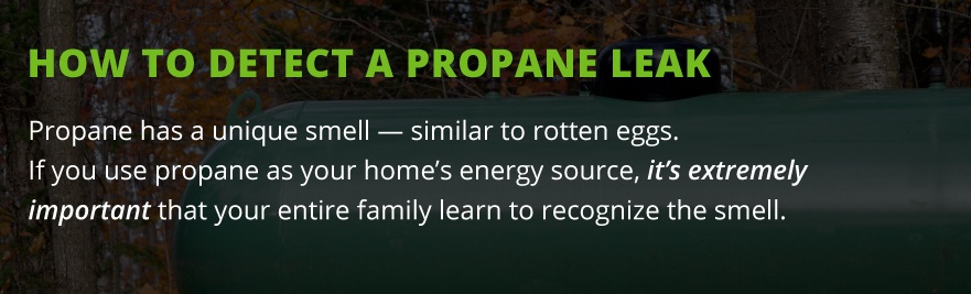 detect propane leak