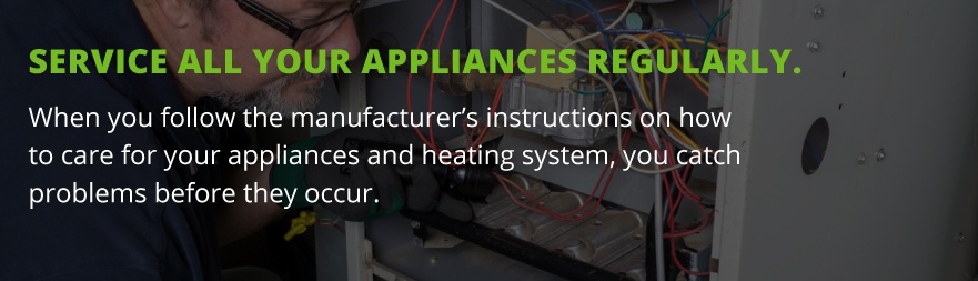 service propane appliances