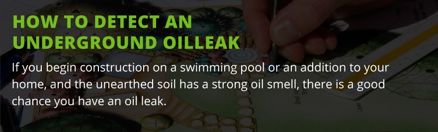 detect oil leak