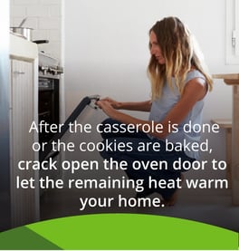 use oven heat