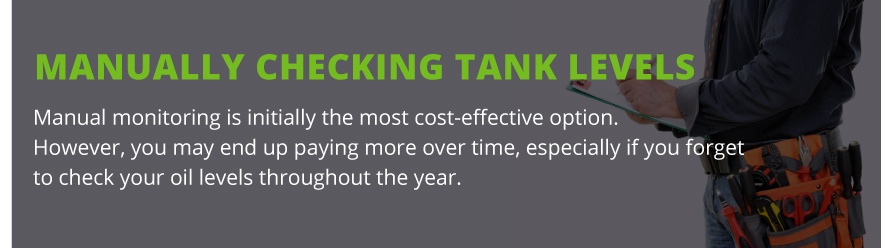 manually check tank