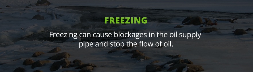 freezing water