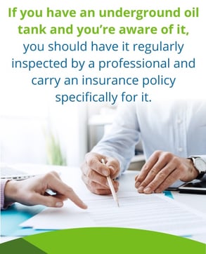 oil tank insurance policy