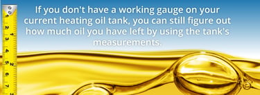 misurare il tuo serbatoio dell'olio