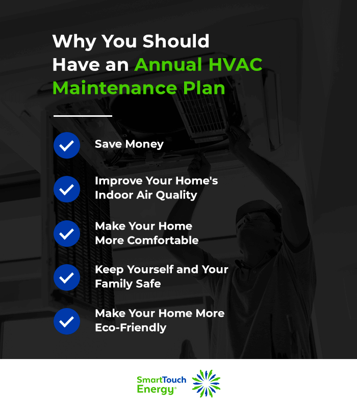 hvac maintenance checklist for homes with heating oil
